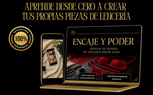 Encaje y Poder: Manual Completo de Diseño de Lencería