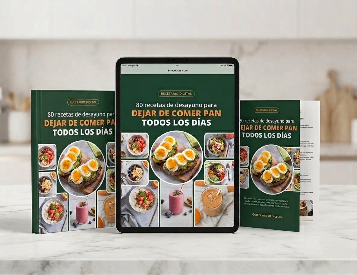 80 Recetas de Desayuno para dejar de comer pan todos los días